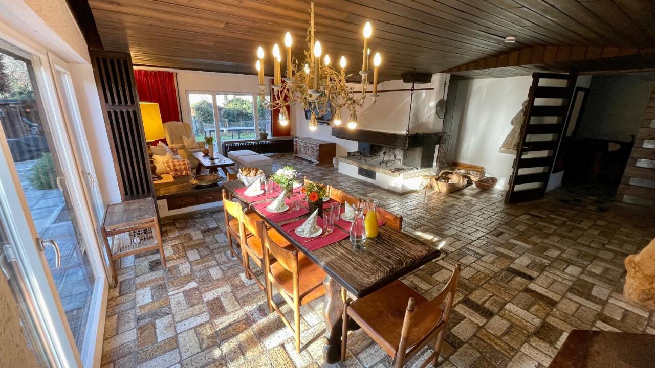 Large Holiday Apartment With Sauna, Terrace, Garden And Open Fireplace Ленгрис Екстериор снимка
