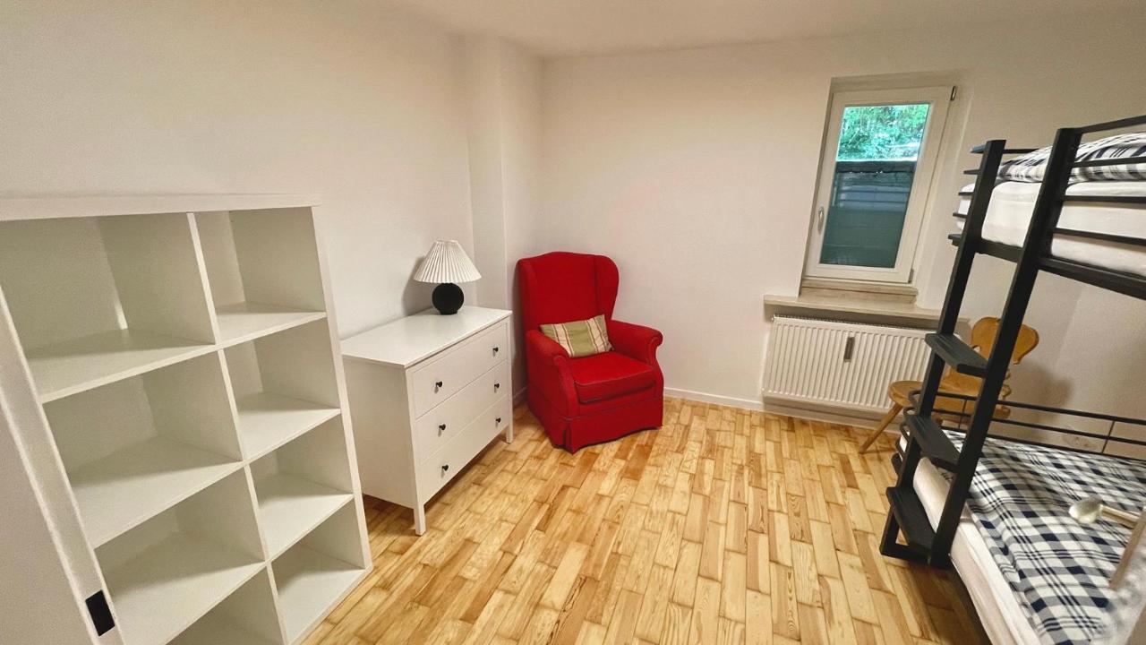 Large Holiday Apartment With Sauna, Terrace, Garden And Open Fireplace Ленгрис Екстериор снимка